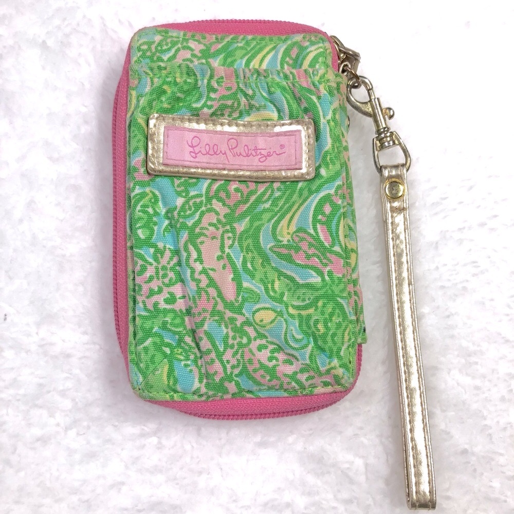 Lilly Pulitzer Sorority Carded ID Wristlet